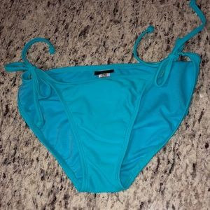 Bathing Suit Bottoms, Blue, Medium
